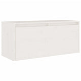 TV Cabinets 8 pcs White Solid Wood Pine 3100195