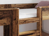 Bunk Bed for Kids Old Wood 100 x 200 cm Engineered wood 3410505