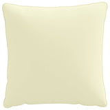 4-Piece Back Cushions PUTTEN 4 pcs 100% Polyester Cream 945142