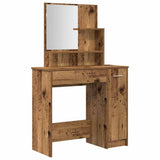 Dressing Table Set Old Wood Engineered Wood 3329191