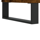 Bathroom Cabinet Smoked Oak 58x33x60 cm Engineered Wood 831593