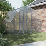 Bird Cage with Door Silver Galvanised Steel 3294912