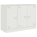 Sideboard White 99x39x73 cm Steel 841726