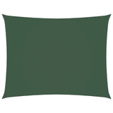 Sunshade Sail Oxford Fabric Rectangular 3.5x5 m Dark Green 135490