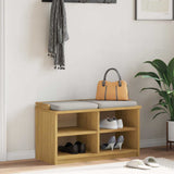 Hallway Bench SANDNES 87x40x50 cm Solid Wood Pine 4010458