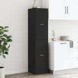Apothecary Cabinet Black 40x41x174,5 cm Engineered Wood 3309646