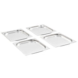Gastronorm Containers 8 pcs GN 1/2 20 mm Stainless Steel 50885