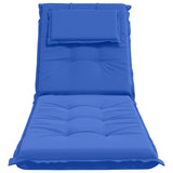 Sunlounger Cushion GEMERT 100% Polyester Royal Blue 947530