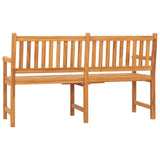 Bench Teak Solid Teak Wood 3-seater 316631