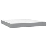 Bed with Mattress White 180x200 cm Super King Solid Wood Pine 3281926