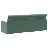 3 Seater Sofa Sea Green 220 x 81 x 82 cm Velvet 42041164