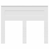 Headboard White Engineered wood 888125