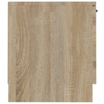 ZNTS TV Cabinet Sonoma Oak 140x35x40 cm Engineered Wood 811451