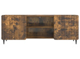 TV Cabinet Smoked Oak 102 x 34.5 x 52 cm Engineered Wood 894470