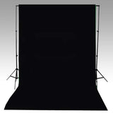 ZNTS Backdrop Cotton Black 600x300 cm 190009