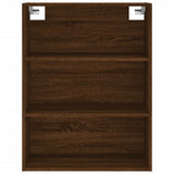 Highboard Brown Oak 69.5x34x180 cm Engineered Wood 3189492