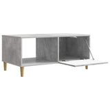Coffee Table Concrete Grey 90 x 50 x 40 cm Engineered Wood 895188