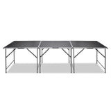 ZNTS Pasting Tables 3 pcs Foldable 140735