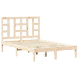 Bed Frame without Mattress 120x190 cm Small Double Solid Wood 3105375
