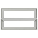 Garden Planter Silver 100 x 60 x 45 cm Galvanised Steel 865874