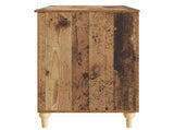 Desk with Shelf Old Wood 142.5 x 50 x 75 cm Engineered Wood 3414583