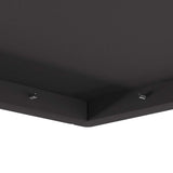 Fire Pit Black 80 x 80 x 40 cm Steel 858956