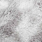 Shaggy Rug High Pile NAVARRA Silver Grey 200x290 cm Polyester 4102852