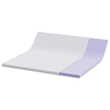 Mattress Topper White 180 x 200 x 5 cm Jaquard Fabric 4106229