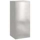 Plant Stand 2 pcs Silver 24 x 24 x 55 cm Stainless steel 865817