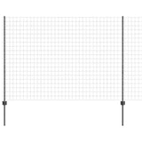 Fence and Post Grey 1.6 x 10 m Steel 3336136
