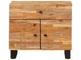 Bed cabinet with Drawer Brown 50 x 33 x 60 cm Solid Mango Wood 4018307