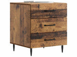 Bedside Cabinet Old Wood 43 x 41 x 66.5 cm Engineered Wood 894793