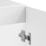 Kitchen Cabinet with Door Kalmar Glossy White 80 x 46 x 81.5 cm 3315003