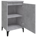 Bedside Cabinets 2 pcs Concrete Grey 40x35x70 cm Engineered Wood 819653