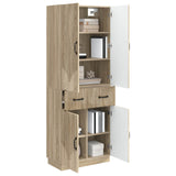 Cabinet Set 2 pcs Sonoma Oak Engineered Wood 3416828