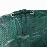 Garden Waste Bags 12 pcs Green 45 x 45 x 76 cm Polypropylene 42008105