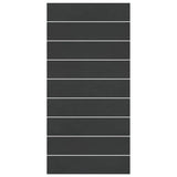 Pool Ground Sheet Black 999 x 500 x 0.1 cm Non-woven Fabric 42009128