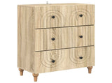 Drawer Cabinet Sonoma Oak 66 x 34.5 x 90 cm Engineered Wood 894147