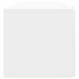 Wall-Mounted TV Cabinet High Gloss White 98 x 31 x 30 cm 898219