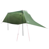 Car Tent with Roof Green 350 x 250 cm Polyester and Steel 42028551