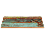 Rectangular Table Top 60x80 cm 25-27 mm Solid Reclaimed Wood 286054
