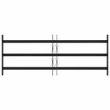 Security Grille for Windows with 3 Crossbars 3 pcs 63-114 cm 42031286