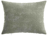 Cushion Cover 12 pcs HEERLEN Green 40 x 40 cm Chenille Fabric 908514