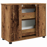 Bathroom Cabinet with Drawer Old Wood 76.5 x 35 x 64 cm 883302