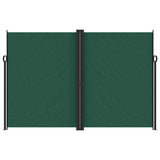 ZNTS Retractable Side Awning Dark Green 220x600 cm 4004680