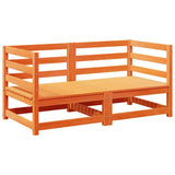 Garden Sofa Set Wax Brown Solid Pine Wood Medium Modular 3295811
