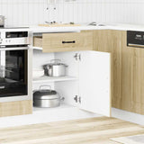 Kitchen Base Cabinet Kalmar Sonoma Oak Engineered Wood 853480