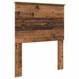 Headboard with Headboard Old Wood 80 cm Engineered wood 887822