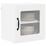 Wall Glass Cabinet PORTO 2 pcs White 40 x 31 x 40 cm 885186