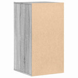 Corner Chest of Drawers Grey Sonoma 40x41x76 cm Engineered Wood 852866